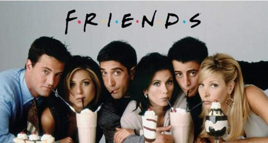 a poster of the tv-series "Friends"
